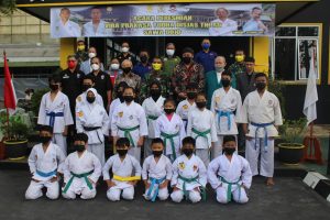 Kadisjasad Resmikan Gedung Dojo Karate Vira Prakasa Yudha Disjasad TNI AD Sawa Dojo