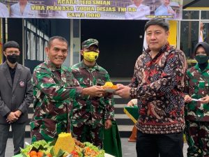 Kadisjasad Resmikan Gedung Dojo Karate Vira Prakasa Yudha Disjasad TNI AD Sawa Dojo