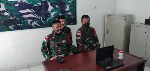 Satgas Yonarmed 6/3 Gelar Vicon Apel Jajaran Danpos