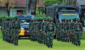 Apel Gabungan Pengetatan PPKM Darurat, Pangdam XVIII/Kasuari Ingatkan Papua Barat Masuk Status Waspada