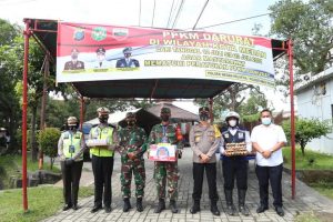 Kasdam I/BB dan Wakapoldasu Pantau Pos Penyekatan PPKM Darurat Kota Medan