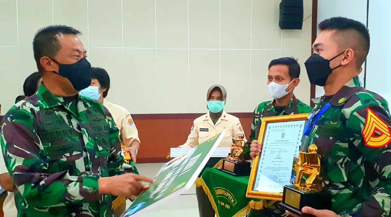 Akmil dan Kopassus Merajai Lomba Kreativitas Prajurit/ PNS TNI AD TA 2021