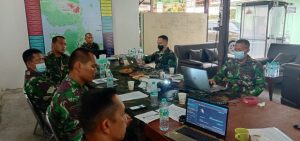 Tekan Laju Covid 19, Danrem 182 Rumuskan Strategi Penanganan di Empat Kabupaten Papua Barat