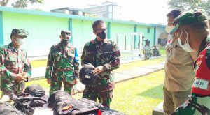 Lindungi Prajurit Satgas Operasi, Dislitbangad Uji Fungsi/Uji Terima Balistic Helmet Level III A dan Body Armour Plate Level III + Soft Armour