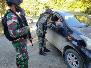 Pos TNI Amankan 6 Orang Terduga Anggota TPNPB-OPM Saat Sweeping di Papua