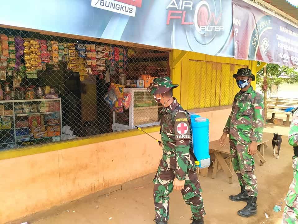 Tekan Penyebaran Covid -19, Kodim 1709/Yawa Terapkan Prokes dan PPKM