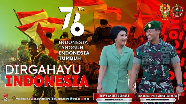 Dirgahayu Republik Indonesia - TNI Angkatan Darat