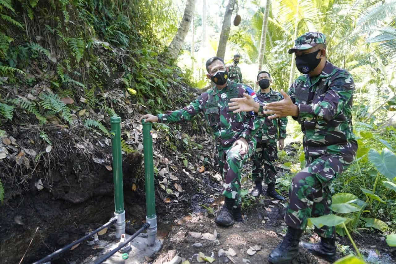 Danrem 162/WB : Pompa Hidram Solusi Pemenuhan Air Bersih Untuk Masyarakat