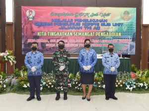 Pengukuhan DPK Sub Unit Korpri Jajaran TNI AD 2021 dan Sosialisasi Korpri