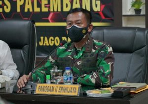 Tindak Lanjut Arahan Presiden RI, Pangdam II/Sriwijaya dan Kapolda Pimpin Rakor Terkait PPKM di Wilayah Sumsel