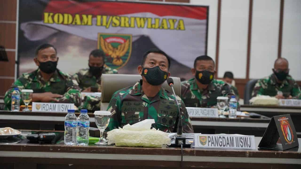 Penekanan Pangdam II/Swj Kepada Yonif Raider 200/BN Dalam Latma MTT SFAB Dengan US Army