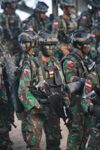 Kasad Meninjau Latma Garuda Shield Ke-15 di Makalisung