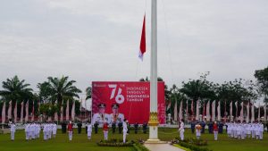 Pangdam II/Sriwijaya Hadiri Upacara Peringatan Detik-Detik Proklamasi Kemerdekaan RI