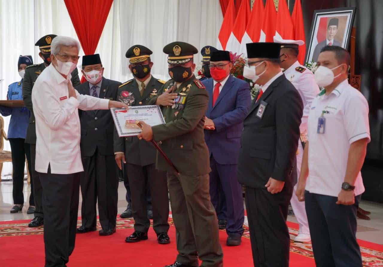 Kodam II/Sriwijaya Juara – I Lomba Dekorasi dan Keindahan Kantor Tingkat Provinsi Sumsel