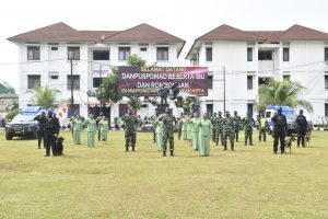 Danpuspomad Tinjau Pelatihan K-9 dan Instalasi Tahanan Militer Pomdam Jaya