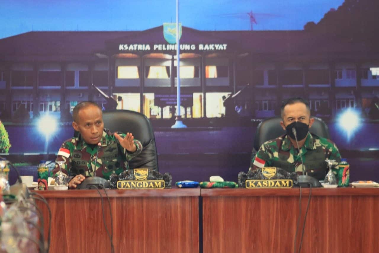 Sukseskan Event Nasional, Pangdam XVII/Cenderawasih Bersama Pejabat TNI-Polri Gelar Rapat Bahas PON XX Papua