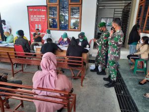 Sukseskan Program Nasional, TNI-Polri Bersama Instansi Terkait Gelar Serbuan Vaksinasi di Provinsi Papua