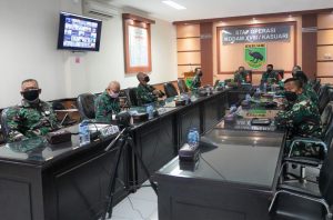 Pangdam XVIII/Kasuari Pimpin Rapat Evaluasi Ops Pamrahwan, Pam Puter dan Penanganan Covid-19, Opini Positif Pembangunan Papua Tinggi