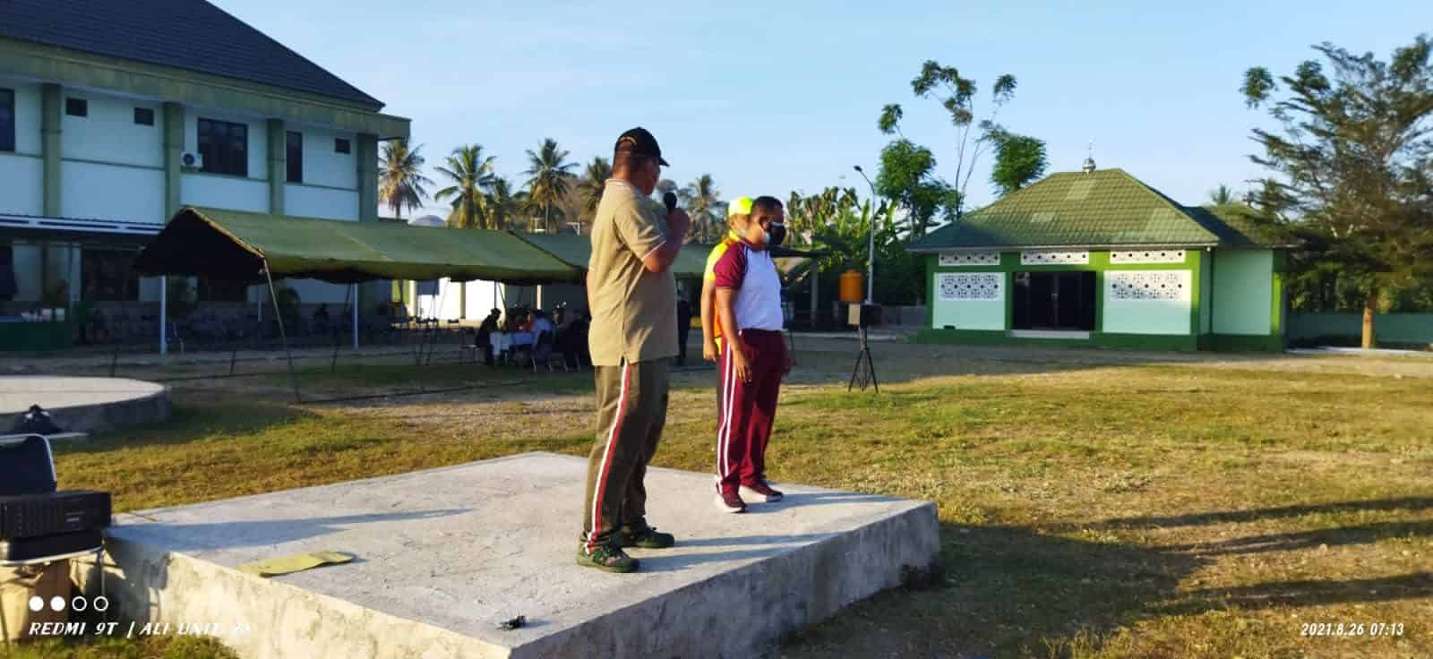 Tingkatkan Imun Di Tengah Covid-19, Kodim 1628 Gelar Olahraga Bersama Polri dan Pemda Sumbawa Barat