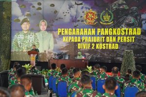 Pangkostrad Kunjungi Markas Divif 2 Kostrad di Malang