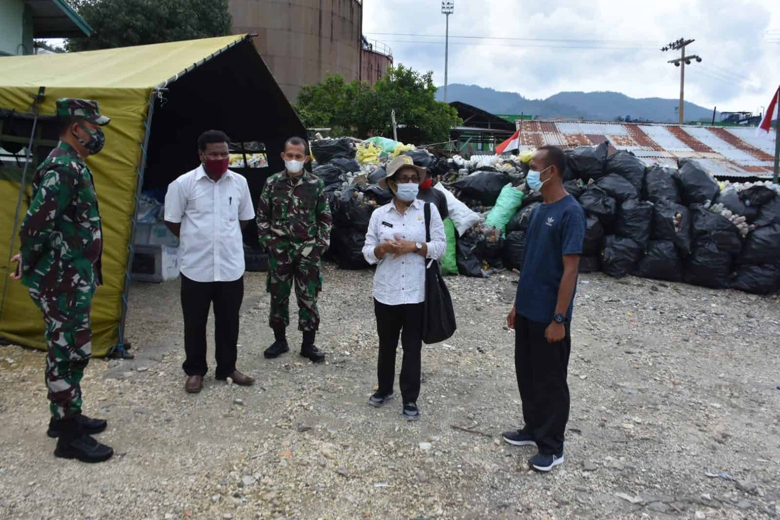 Pemkot Jayapura dan Bekangdam XVII/Cenderawasih Bekerja Sama Kelola Limbah Plastik