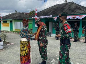 Satgas Pamtas RI-RDTL Yonamed 6/3 Kostrad, Dikunjungi Kepala Staf Divisi Infanteri 3 Kostrad