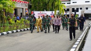 Tatap Muka Panglima TNI dan Kapolri Dengan Forkopimda Se-Papua Barat Dalam Rangka Penanganan Covid-19