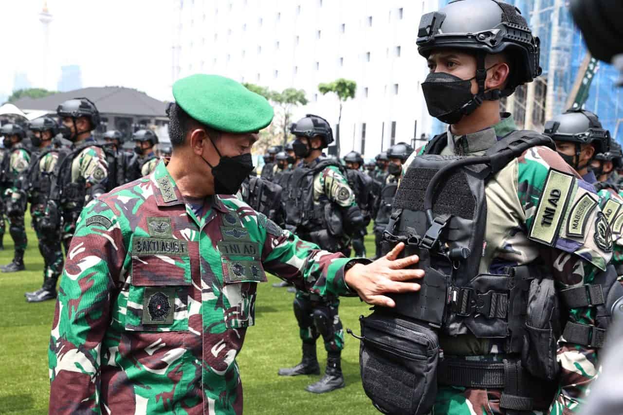 Wakasad Lepas Kontingen TNI AD Untuk Latma Wirajaya Ausindo 2021