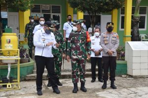 Pangdam II/Sriwijaya Tinjau Kesiapan Pengamanan Kunjungan Presiden RI di Lampung