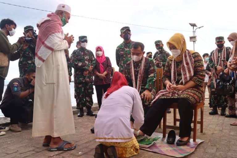 Pangdam XVI/Patimura Tinjau Lokasi Pembagunan Kodim Baru di Morotai