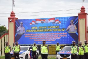 Pangdam I/BB Hadiri Apel Gelar Pasukan Operasi Patuh Toba 2021