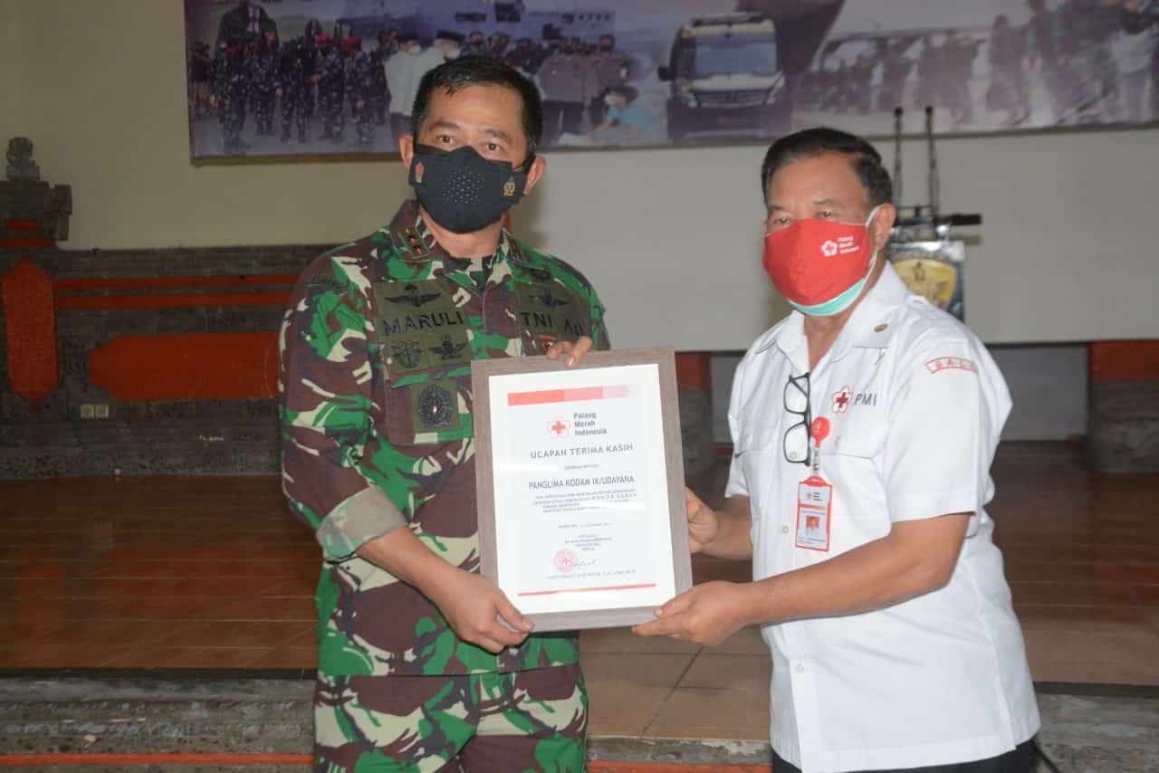 Momen HUT Ke 76 TNI Gelar Baksos Donor Darah dan Tuntaskan Pilot Project Pompa Hidram