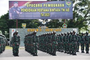 Kodam II/Sriwijaya Buka Pendidikan 440 Calon Prajurit Bintara di Rindam II/Sriwijaya