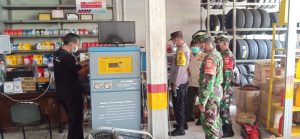 Patroli Tetap Intensif Dilakukan Jajaran Kodim 1617/Jembrana dan Instansi Terkait Pada PPKM Level 3