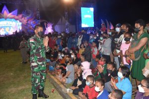 Antusias Ribuan Warga Hadiri Gebyar PON XX Papua di Merauke, Prokes Tetap Dijalankan