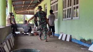 Pengurus Masjid Al Iklas Bersyukur TNI AD Membantu Kesulitan Umat