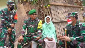 Kadispenad Didampingi Danrem 061/SK Tinjau Pelaksanaan Pengerjaan Program TMMD ke 112 di Klapanunggal Kabupaten Bogor