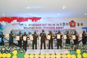 Danrem 162/WB : Extra Ordinary Strategy Berhasil Capai 70 Persen Vaksinasi di NTB, WSBK Siap Digelar