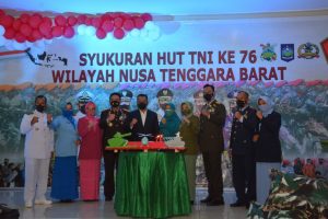 Danrem 162/WB : Extra Ordinary Strategy Berhasil Capai 70 Persen Vaksinasi di NTB, WSBK Siap Digelar