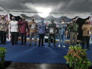 Kodim 1628 Gelar Syukuran Peringati HUT TNI Ke 76