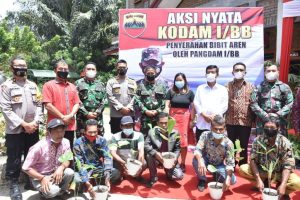 Kodam I/BB Gelar Aksi Nyata Reforestasi Kawasan Danau Toba