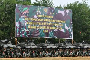 Pangdam II/Sriwijaya Tinjau Latihan UST Ki/Rai Terintegrasi Satuan Jajaran Kodam II/Sriwijaya