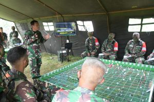 Pangdam II/Sriwijaya Tinjau Latihan UST Ki/Rai Terintegrasi Satuan Jajaran Kodam II/Sriwijaya