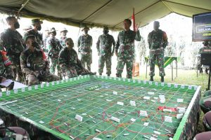 Pangdam II/Sriwijaya Tinjau Latihan UST Ki/Rai Terintegrasi Satuan Jajaran Kodam II/Sriwijaya