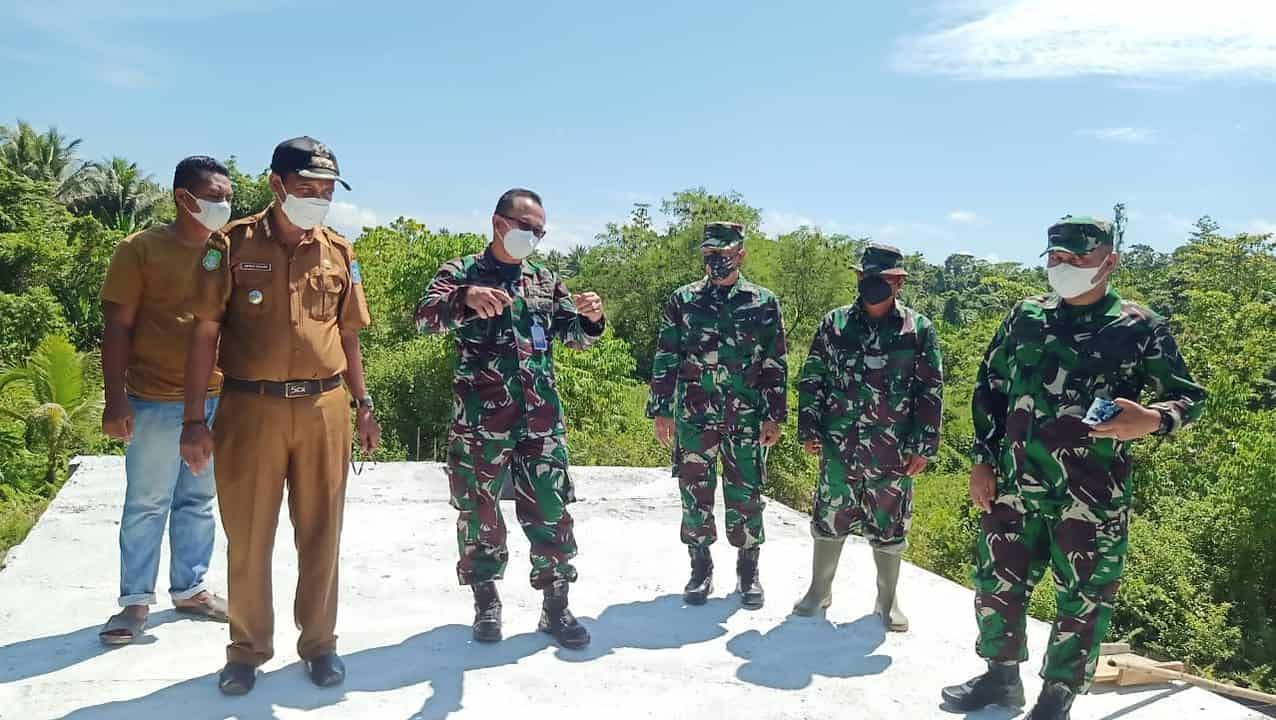 Tim Wasev Sterad Tinjau Sasaran Serbuan Teritorial di Wilayah Kao Barat