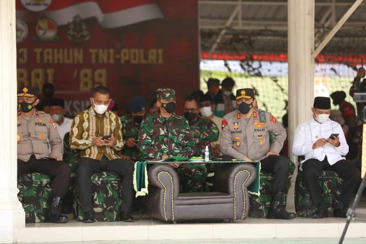 Pangdam IM Bersama Forkopimda Aceh Hadiri Serbuan Vaksinasi Covid-19 dan Baksos Alumni Akabri ’89