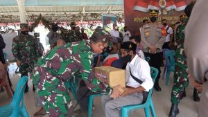 Pangdam IM Bersama Forkopimda Aceh Hadiri Serbuan Vaksinasi Covid-19 dan Baksos Alumni Akabri ’89