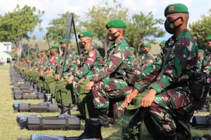 Asops Kasad Riksiap Ops Satgas Yonif 711/Raksatama Yang Akan Bertugas di Papua