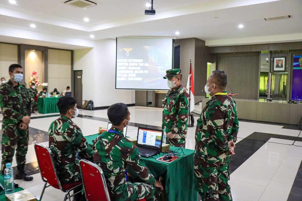 Puspenerbad Gelar Bimtek Sisfo TNI AD TA 2021