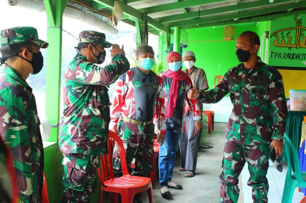 Pangdam Jaya Tinjau Vaksinasi di Koramil 01/Panmas Kodim 0508/Depok